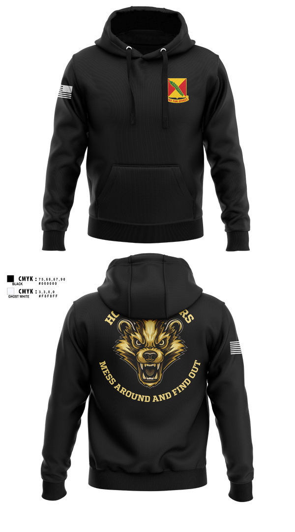 Hoodie, Delta companyHHB 1-51 ADA, Army, Teamtime, Team time, sublimation, custom sports apparel, team uniforms, spirit wear, spiritwear, sports uniforms, custom shirts, team store, custom team store, fundraiser sports, apparel fundraiser
