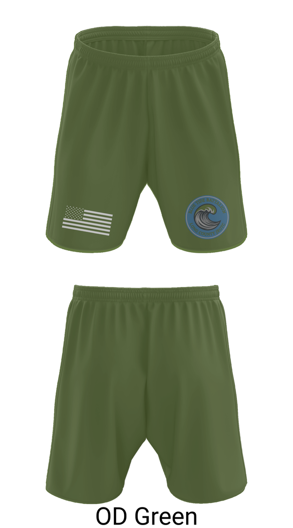 Athletic Shorts With Pockets, Blue Tide Battalion, , Teamtime, Team time, sublimation, custom sports apparel, team uniforms, spirit wear, spiritwear, sports uniforms, custom shirts, team store, custom team store, fundraiser sports, apparel fundraiser
