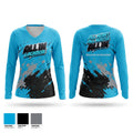 ALLIN LACROSSE Women's Long Sleeve V-neck Shirt - 1