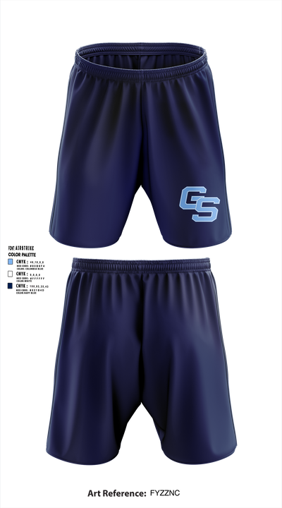 GS Baseball Athletic Shorts With Pockets - 2