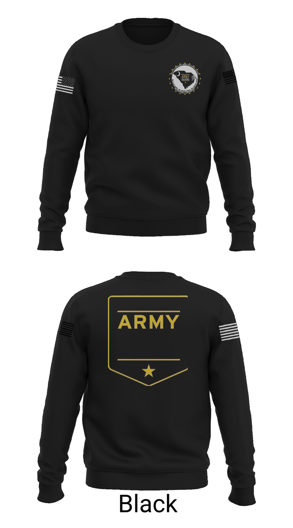 Crew Neck Sweatshirt, Scarng, National Guard, Teamtime, Team time, sublimation, custom sports apparel, team uniforms, spirit wear, spiritwear, sports uniforms, custom shirts, team store, custom team store, fundraiser sports, apparel fundraiser