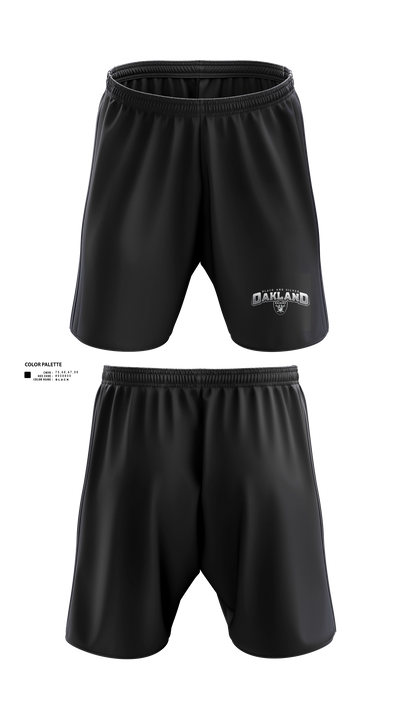 RAIDERS Athletic Shorts With Pockets - 21
