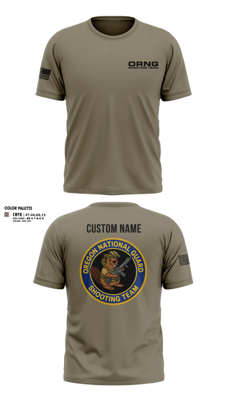 Short Sleeve Performance Shirt, Oregon national guard shooting team, Army, Teamtime, Team time, sublimation, custom sports apparel, team uniforms, spirit wear, spiritwear, sports uniforms, custom shirts, team store, custom team store, fundraiser sports, apparel fundraiser