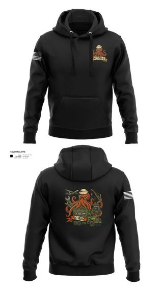 Hoodie, Navy Cargo Handling Battalion One, Navy, Teamtime, Team time, sublimation, custom sports apparel, team uniforms, spirit wear, spiritwear, sports uniforms, custom shirts, team store, custom team store, fundraiser sports, apparel fundraiser