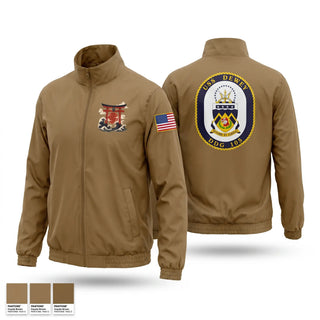 Windbreaker, USS Dewey DDG 105, Navy, Teamtime, Team time, sublimation, custom sports apparel, team uniforms, spirit wear, spiritwear, sports uniforms, custom shirts, team store, custom team store, fundraiser sports, apparel fundraiser