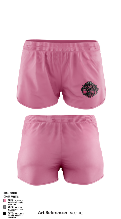 SSA Lady Diamonds Women's Shorts - 5