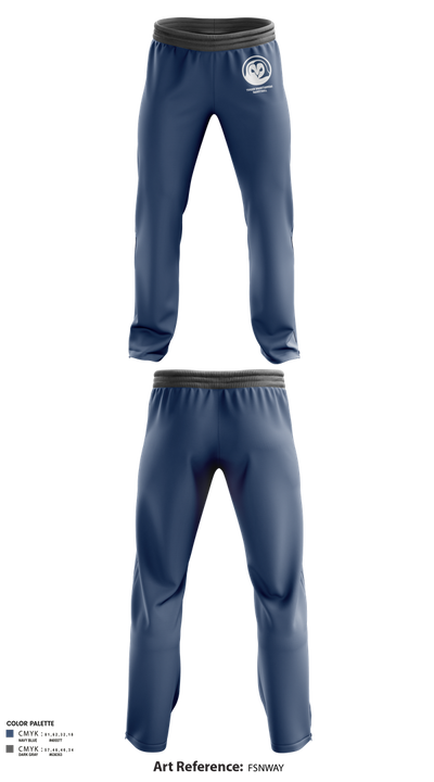Thaden Barnstormers Basketball 77377479 Sweatpants - 3