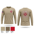Old Pearl Vol. Fire Department Long Sleeve Performance Shirt - 1