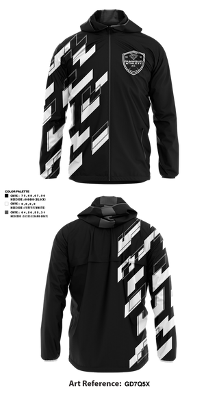 Windbreaker, Diamond Athlete, Men's Soccer, Teamtime, Team time, sublimation, custom sports apparel, team uniforms, spirit wear, spiritwear, sports uniforms, custom shirts, team store, custom team store, fundraiser sports, apparel fundraiser