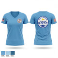 Pinkerton Academy AFJROTC 7397419 Women's Short Sleeve V-neck Shirt - 1