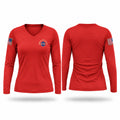KDMC EMS Women's Long Sleeve V-neck Shirt - 1