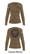 382 SRT 54292803 Women's Long Sleeve V-neck Shirt - 17