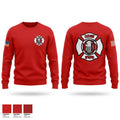 Ozan Rural Volunteer Fire Dept 88476782 Crew Neck Sweatshirt - 1