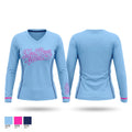 Mud Bugs 27578499 Women's Long Sleeve V-neck Shirt - 1