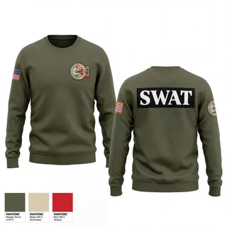 Crew Neck Sweatshirt, TOPD, Police, Teamtime, Team time, sublimation, custom sports apparel, team uniforms, spirit wear, spiritwear, sports uniforms, custom shirts, team store, custom team store, fundraiser sports, apparel fundraiser