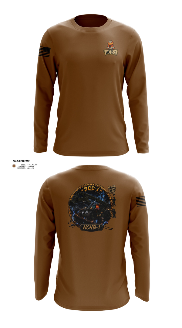 Long Sleeve Performance Shirt, SCC1, Navy, Teamtime, Team time, sublimation, custom sports apparel, team uniforms, spirit wear, spiritwear, sports uniforms, custom shirts, team store, custom team store, fundraiser sports, apparel fundraiser