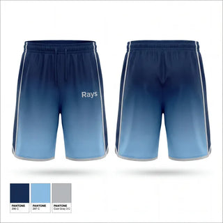 Athletic Shorts With Pockets, Rays, Baseball, Teamtime, Team time, sublimation, custom sports apparel, team uniforms, spirit wear, spiritwear, sports uniforms, custom shirts, team store, custom team store, fundraiser sports, apparel fundraiser