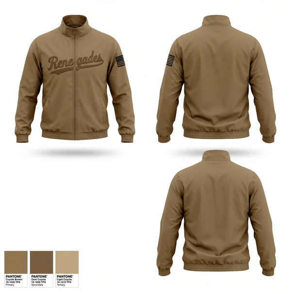 Windbreaker, Renegades, National Guard, Teamtime, Team time, sublimation, custom sports apparel, team uniforms, spirit wear, spiritwear, sports uniforms, custom shirts, team store, custom team store, fundraiser sports, apparel fundraiser