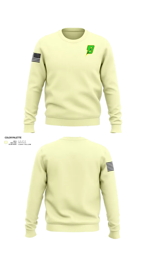 Crew Neck Sweatshirt, Baltimore Lightning, , Teamtime, Team time, sublimation, custom sports apparel, team uniforms, spirit wear, spiritwear, sports uniforms, custom shirts, team store, custom team store, fundraiser sports, apparel fundraiser