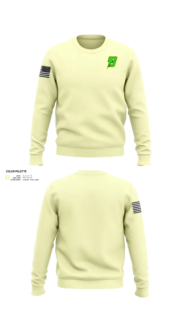 Crew Neck Sweatshirt, Baltimore Lightning, , Teamtime, Team time, sublimation, custom sports apparel, team uniforms, spirit wear, spiritwear, sports uniforms, custom shirts, team store, custom team store, fundraiser sports, apparel fundraiser