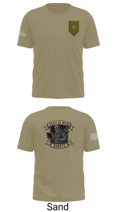 504th GS MICO 91776475 Old School Cotton Feel Shirt - 90