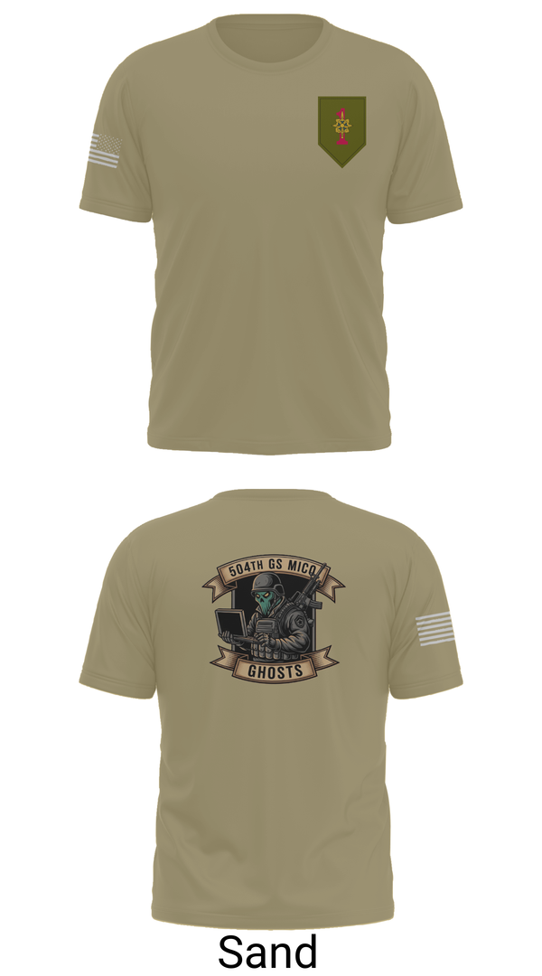 Old School Cotton Feel Shirt, 504th GS MICO, , Teamtime, Team time, sublimation, custom sports apparel, team uniforms, spirit wear, spiritwear, sports uniforms, custom shirts, team store, custom team store, fundraiser sports, apparel fundraiser