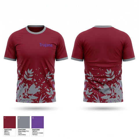 Short Sleeve Performance Shirt, Trojans, Softball, Teamtime, Team time, sublimation, custom sports apparel, team uniforms, spirit wear, spiritwear, sports uniforms, custom shirts, team store, custom team store, fundraiser sports, apparel fundraiser