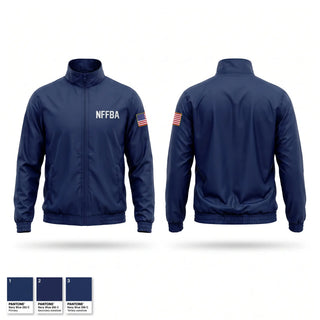 Windbreaker, NFFBA, Fire Department, Teamtime, Team time, sublimation, custom sports apparel, team uniforms, spirit wear, spiritwear, sports uniforms, custom shirts, team store, custom team store, fundraiser sports, apparel fundraiser