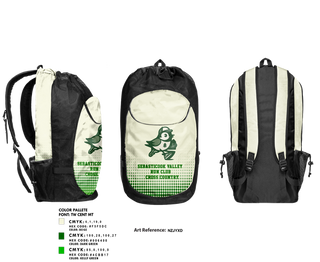 Gear Bag, Sebasticook Valley Run Club, Cross Country, Teamtime, Team time, sublimation, custom sports apparel, team uniforms, spirit wear, spiritwear, sports uniforms, custom shirts, team store, custom team store, fundraiser sports, apparel fundraiser