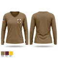 ARMEDCOM 80408761 Women's Long Sleeve V-neck Shirt - 1