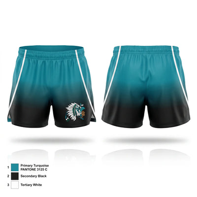 Mendota Aztecs 45908092 Track Shorts - 1