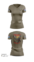 TFThunderHawk 84316373 Women's Short Sleeve V-neck Shirt - 23
