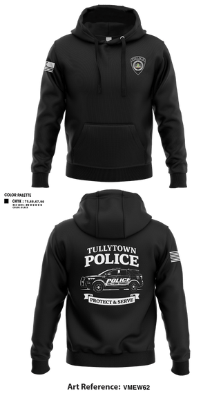 Hoodie, Tullytown Police, Police, Teamtime, Team time, sublimation, custom sports apparel, team uniforms, spirit wear, spiritwear, sports uniforms, custom shirts, team store, custom team store, fundraiser sports, apparel fundraiser