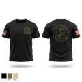 Miami Township Police K9 Old School Cotton Feel Shirt - 1