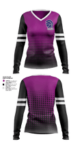 Riverside High School 91210653 Women's Long Sleeve V-neck Shirt - 1