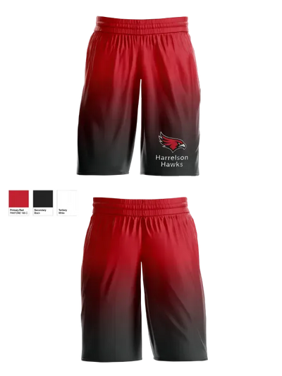 Harrelson Hawks 86488131 Mens Basketball Shorts 1