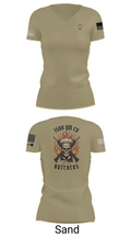1500 QM Co 49393659 Women's Short Sleeve V-neck Shirt - 88