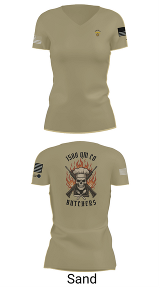 Womens Short Sleeve Vneck Shirt, 1500 QM Co, , Teamtime, Team time, sublimation, custom sports apparel, team uniforms, spirit wear, spiritwear, sports uniforms, custom shirts, team store, custom team store, fundraiser sports, apparel fundraiser