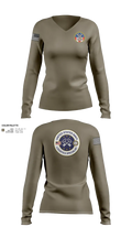 Nrc Baltimore 77200543 Women's Long Sleeve V-neck Shirt - 22
