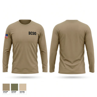Long Sleeve Performance Shirt, BCSO, Police, Teamtime, Team time, sublimation, custom sports apparel, team uniforms, spirit wear, spiritwear, sports uniforms, custom shirts, team store, custom team store, fundraiser sports, apparel fundraiser