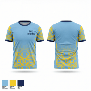 Short Sleeve Performance Shirt, Enid Bruins, Softball, Teamtime, Team time, sublimation, custom sports apparel, team uniforms, spirit wear, spiritwear, sports uniforms, custom shirts, team store, custom team store, fundraiser sports, apparel fundraiser