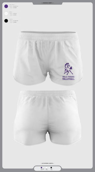 Womens Shorts, Belle Fourche Volleyball, Women's Volleyball, Teamtime, Team time, sublimation, custom sports apparel, team uniforms, spirit wear, spiritwear, sports uniforms, custom shirts, team store, custom team store, fundraiser sports, apparel fundraiser