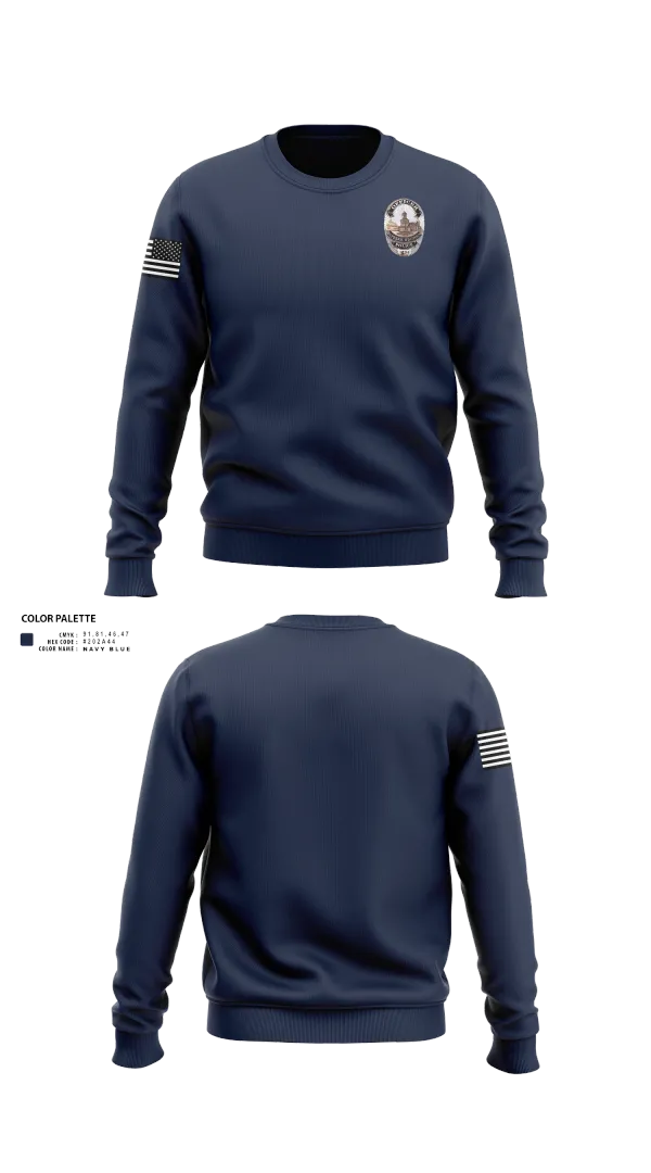 Crew Neck Sweatshirt, Superior Police Department, , Teamtime, Team time, sublimation, custom sports apparel, team uniforms, spirit wear, spiritwear, sports uniforms, custom shirts, team store, custom team store, fundraiser sports, apparel fundraiser