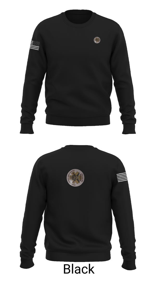 Crew Neck Sweatshirt, 240th FRSD, Army, Teamtime, Team time, sublimation, custom sports apparel, team uniforms, spirit wear, spiritwear, sports uniforms, custom shirts, team store, custom team store, fundraiser sports, apparel fundraiser