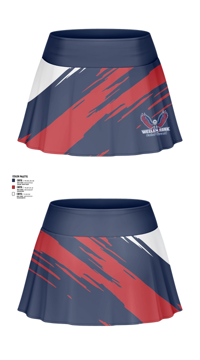 Wellen Park High School Color Guard Skort - 3