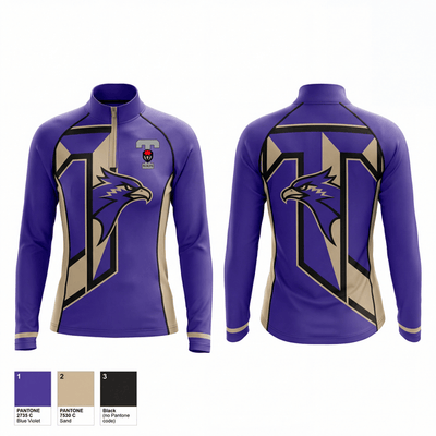 TBirds 31655582 Quarter Zip Jacket - 1
