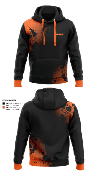 Hoodie, BURN, Spirit Store, Teamtime, Team time, sublimation, custom sports apparel, team uniforms, spirit wear, spiritwear, sports uniforms, custom shirts, team store, custom team store, fundraiser sports, apparel fundraiser