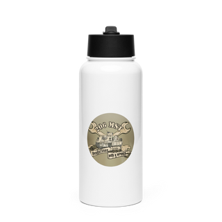 206th MST 1970664 Stainless Steel Water Bottle with a Straw Lid
