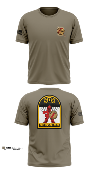 Short Sleeve Performance Shirt, 3-509th Parachute Infantry BN Able Nation, , Teamtime, Team time, sublimation, custom sports apparel, team uniforms, spirit wear, spiritwear, sports uniforms, custom shirts, team store, custom team store, fundraiser sports, apparel fundraiser