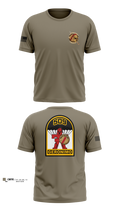 3-509th Parachute Infantry BN Able Nation 10459424 Old School Cotton Feel Shirt - 100